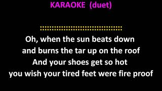 Drifters  Under the Boardwalk KARAOKE duet [upl. by Tadeo]