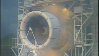 Turbo fan engine blows up [upl. by Fitzsimmons]