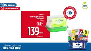 Carrefour Olgunlaştırılmış Beyaz Peynir 139 TLAdet [upl. by Medea]