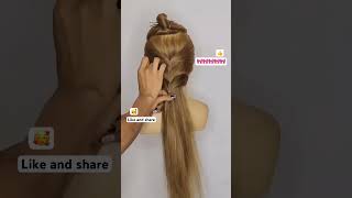 Chhoti me hairstylemakeup hairstyle [upl. by Suoiluj99]