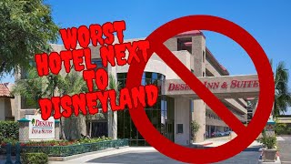 Anaheim Desert Inn And Suites  Worst Hotel To Stay At Next To Disneyland  Californian [upl. by Hodess]