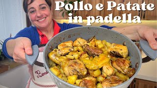 POLLO E PATATE IN PADELLA Ricetta Facile  Fatto in Casa da Benedetta [upl. by Hime]