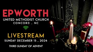 Epworth UMC Livestream Dec 15 [upl. by Nylecoj]