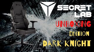 Secret Lab  Edition Dark Knight  Unboxing Fauteuil Gaming Version Omega [upl. by Zischke372]