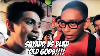 BLKD vs Sayadd  Reaction Video  Tito Shernan OLD GODS [upl. by Dunlavy]