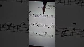 Woe is me  RMyhill  violin sad music classicalmusic score compositor instrument [upl. by Ij]