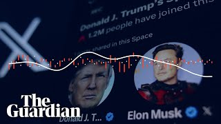 Donald Trump rambles and lies repeatedly in interview with Elon Musk [upl. by Aerdnaeel]