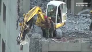 Backhoe vs Excavator Bulldozer  Amazingly Skillful Excavator Operators Ever [upl. by Amias]