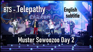 BTS  Telepathy live at 6th Muster Sowoozoo Day 2 2021 ENG SUB Full HD [upl. by Zollie]