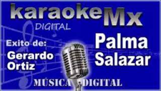 palma salazar gerardo ortiz KARAOKE 2017 [upl. by Sidwohl8]