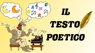 📖✍🏻 IL TESTO POETICO  Definizione Struttura Rime Linguaggio Figure Retoriche e Tipi di Poesie 🎵 [upl. by Aneehsram474]