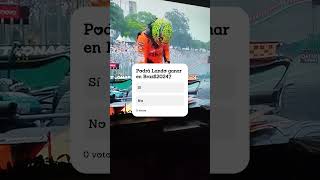 P1 para Lando Pole con lluvia GpBrazil2024 [upl. by Kassity823]