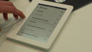 txtr Reader Demonstration at the Frankfurt Book Fair [upl. by Aneleve]