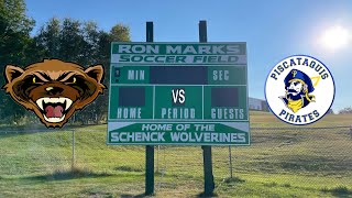 Schenck Wolverines VS PCHS Pirates Schenck High School Soccer Season 2024 [upl. by Ppilihp583]