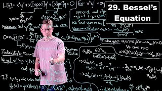 Bessels Equation  Ordinary Differential Equations  Lecture 29 [upl. by Baler]