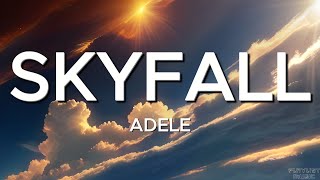 SKYFALL Adele Lyrics [upl. by Alyad675]