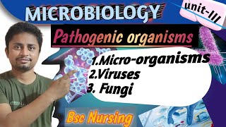 Microbiology Notes  Unit  III Pathogenic Organism  NursingGNM [upl. by Benjamin]