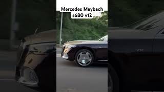 MERCEDES MAYBACH S680 V12 🏎🏎 cars mercedes maybach india video [upl. by Niatsirhc]