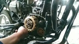 Bajaj Platina pickup problemBajaj Platina clutch plate fitting [upl. by Woods91]