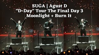 230806 Moonlight 저 달  Burn It — SUGA  Agust D TOUR ‘DDAY’ THE FINAL Seoul Day 3 Fancam 4K [upl. by Atsirak489]