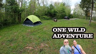 Tent Camping Versailles State Park [upl. by Idner]