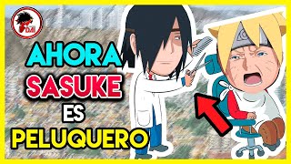 Boruto Ahora SASUKE es PELUQUERO en Boruto Next Generations [upl. by Kimberli]