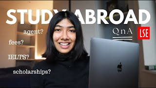 How did I get into LSE Study abroad Q amp A fees scholarships etc [upl. by Achorn300]