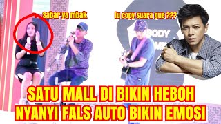 🔴 SATU MALL DI BIKIN HEBOH  AUTO EMOSI SAAT NYANYI FALS  prankpart9 [upl. by Gnof]