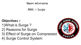 Surge l Surge In centrifugal Compressor l [upl. by Jard]