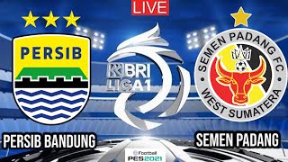 PERSIB VS SEMEN PADANG live  BRI LIGA 1 20242025 livescore AI [upl. by Niehaus]