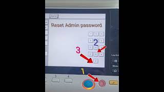 Konica minolta 368 BW Reset Admin Password [upl. by Kerge]