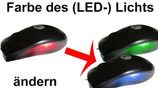 How2Farbe des LEDLichts von PCMäusen umändern [upl. by Aved711]