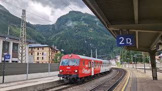 Einfahrt des EuroCity 1214 am 13072024 in Bad Gastein [upl. by Airogerg]