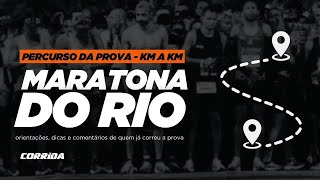 MARATONA DO RIO  KM A KM [upl. by Ellord]