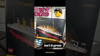 Titanic Lego with a Titanic song titanic rmstitanic lego titanicsong legotitanic afol shorts [upl. by Elburr]