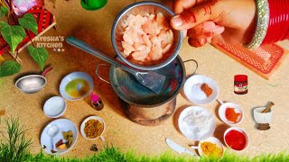 Chicken Curry and Rice  ASMR Miniature Cooking  Cooking Food 8  tiny ayeshas kitchen [upl. by Egiarc]