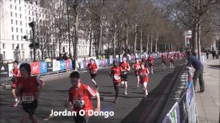 Croydon Harriers  the Virgin London Mini Marathon  Under 13 Boys [upl. by Darcey]