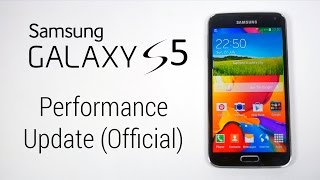 Galaxy S5 SMG900H Exynos Official Performance Update  How to install [upl. by Ennadroj538]