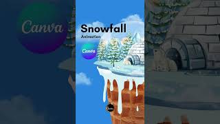 Create a Winter Wonderland Animation in Just 8 Minutes with Canva  Canva Tutorial [upl. by Geraldine908]