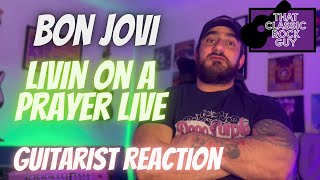 Bon Jovi  Livin on a Prayer  Live At Hyde Park 2011  Guitarist Reacts [upl. by Audri]