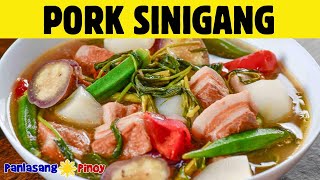 Pork Sinigang Recipe  Traditional Sinigang na Baboy Using Fresh Tamarind [upl. by Fredi]