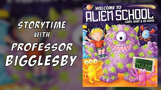 Welcome To Alien School Caryl Hart and Ed Eaves  Albie Adventure  Read Aloud [upl. by Gert]