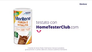 Meritene Strength and Vitality featured by Home Tester Club Italy  video 2 [upl. by Quentin]