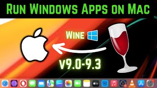 Install Wine on MacOS  Run Windows Apps Easily on any Mac [upl. by Cutler]