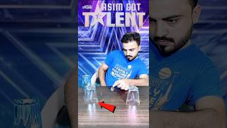 How Did He Do It Coin Under Glass Magic on America’s Got Talent agt americasgottalent shorts [upl. by Ennovyahs]