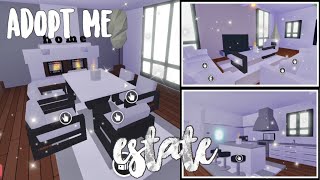 Aesthetic Adopt Me Estate House Tour  melendezz [upl. by Obbard]