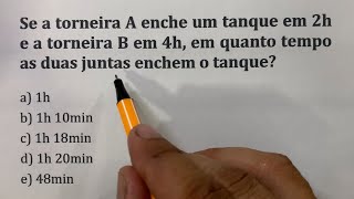 Essa é a clássica questão da Torneiras Macete [upl. by Acysej]