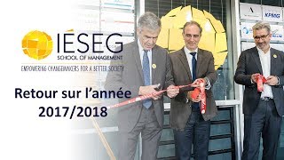 IÉSEG  Retour sur lannée 20172018 [upl. by Slayton522]