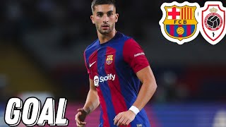 Ferran Torres goal Antwerp vs Barcelona UEFA Champions League 20232024 [upl. by Ruttger]