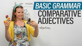 English Grammar Comparative Adjectives [upl. by Park]